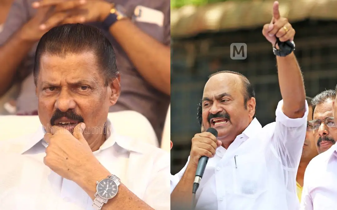 എം.വി. ഗോവിന്ദൻ, വി.ഡി. സതീശൻ ഫോട്ടോ മാതൃഭൂമി