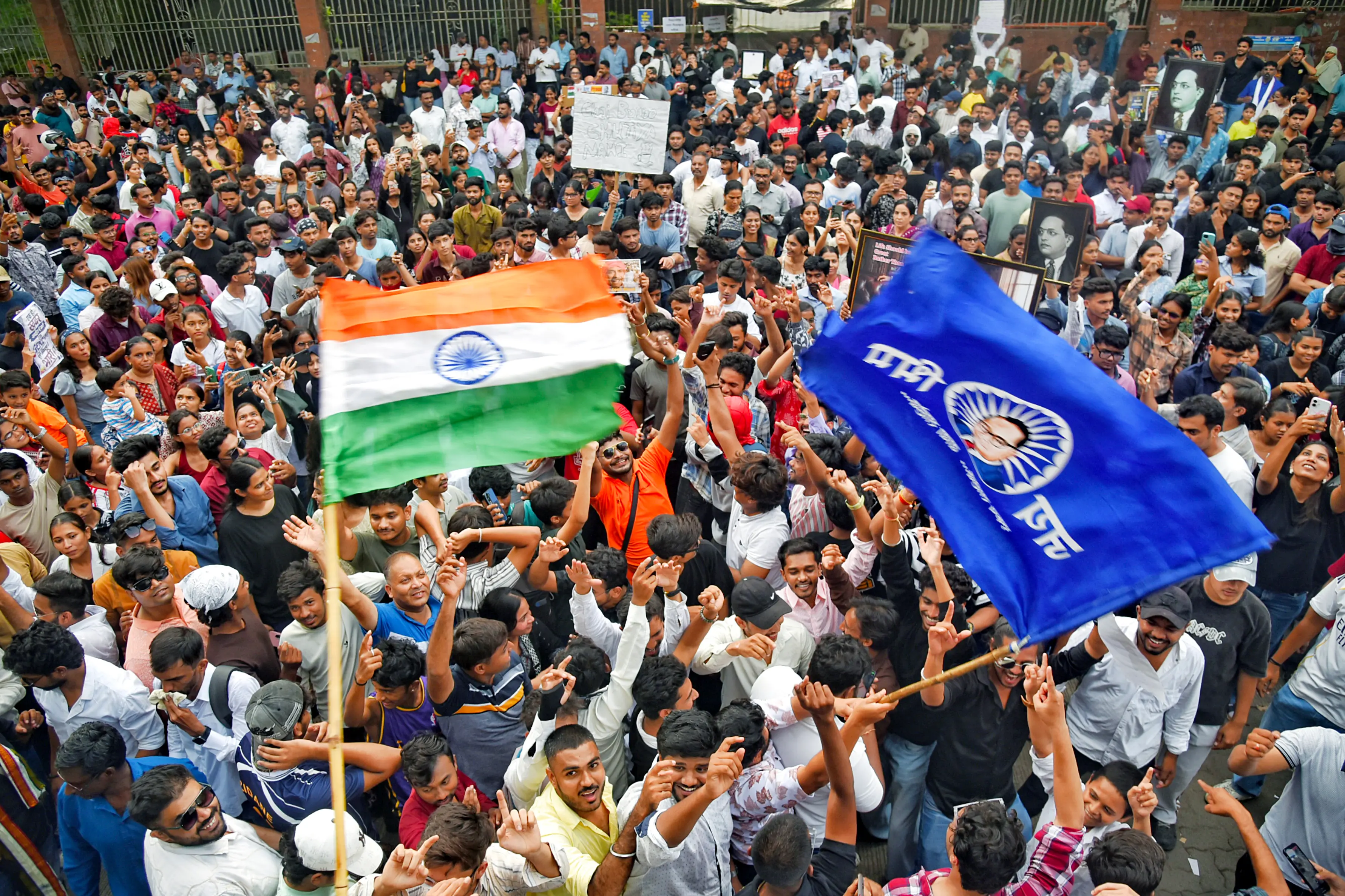 സിജെപി പ്രതിഷേധത്തിൽ നിന്ന് |File Photo: ANI