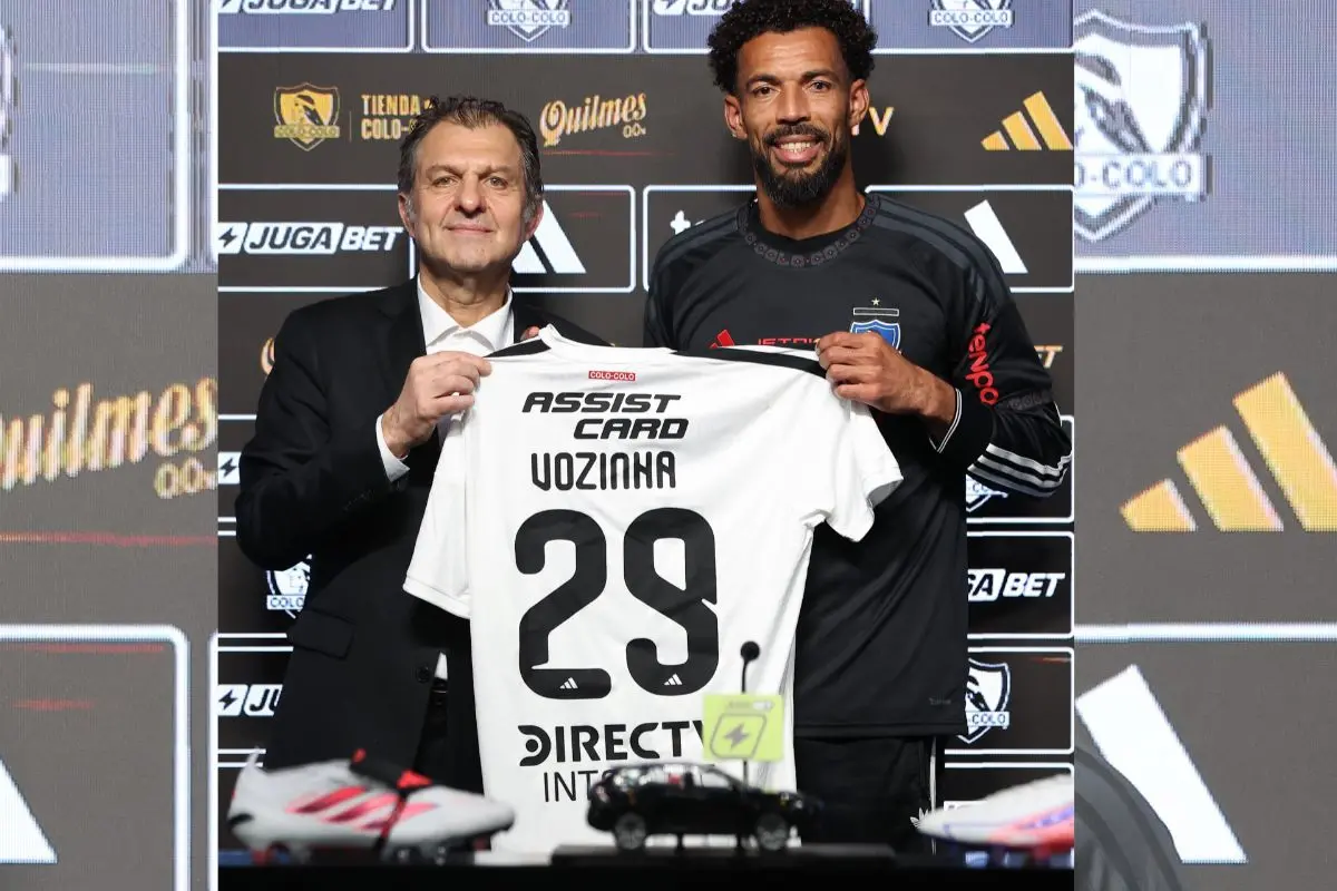 Cabo Verde international goalkeeper Vozinha was officially unveiled by Chilean heavyweights Colo-Colo. | Photo: X/@ ColoColo