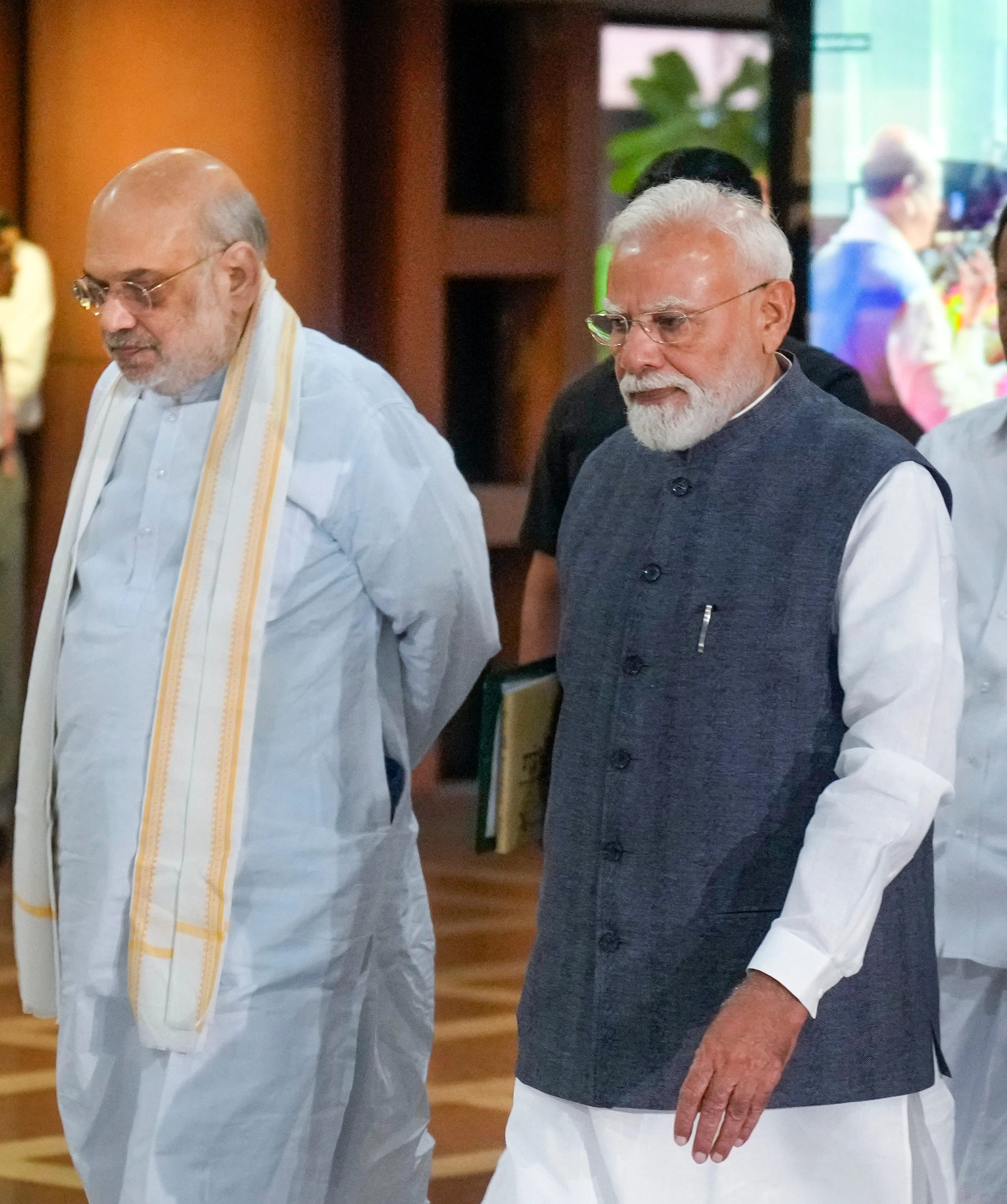 ആഭ്യന്തര മന്ത്രി അമിത് ഷായും പ്രധാനമന്ത്രി നരേന്ദ്ര മോദിയും |ഫോട്ടോ:PTI