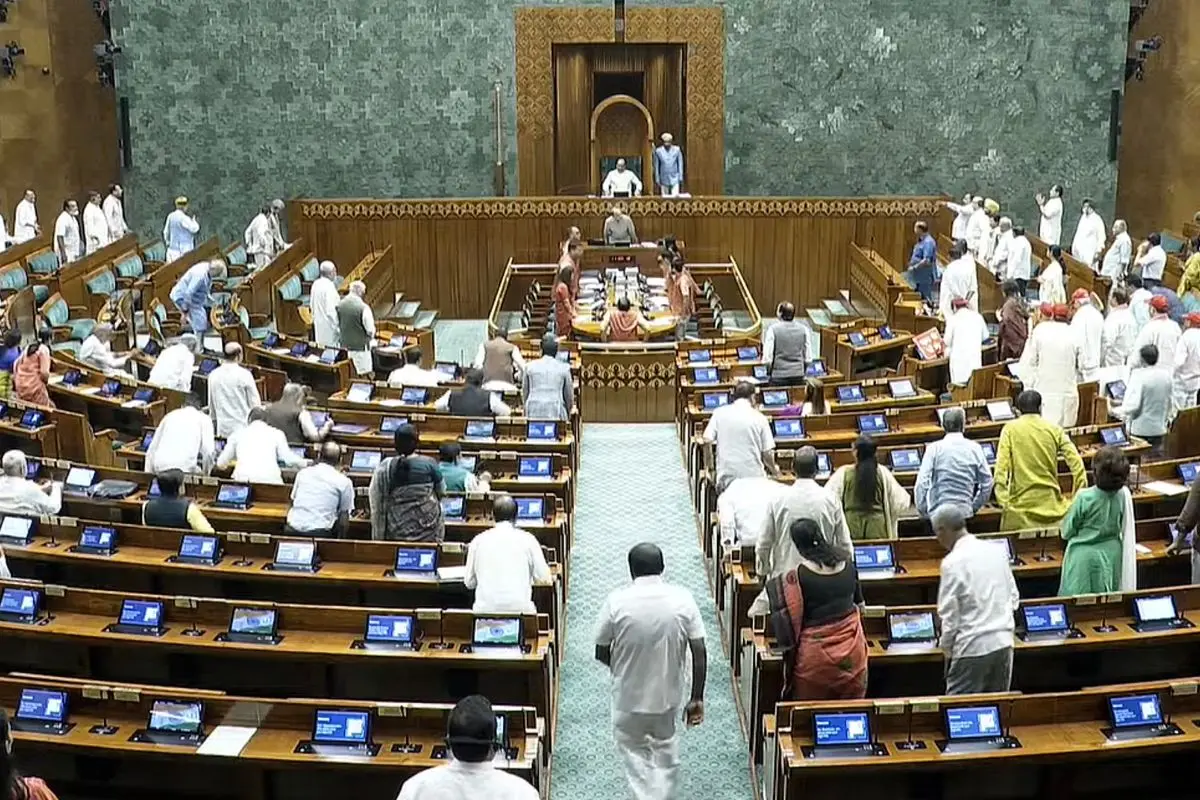 Lok Sabha Speaker Om Birla conducts proceeding in the House during the Monsoon session of Parliament, in New Delhi, Wednesday, Aug. 5, 2026 (Photo: PTI)