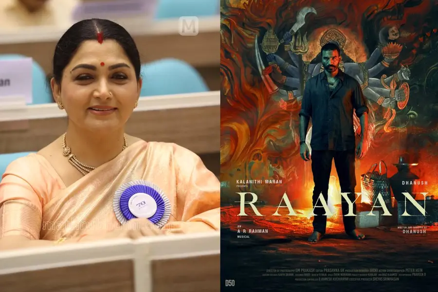 Khushboo Sundar and Raayan Poster