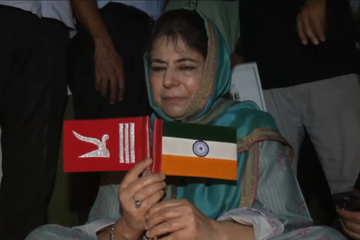 PDP President Mehbooba Mufti | Photo: X