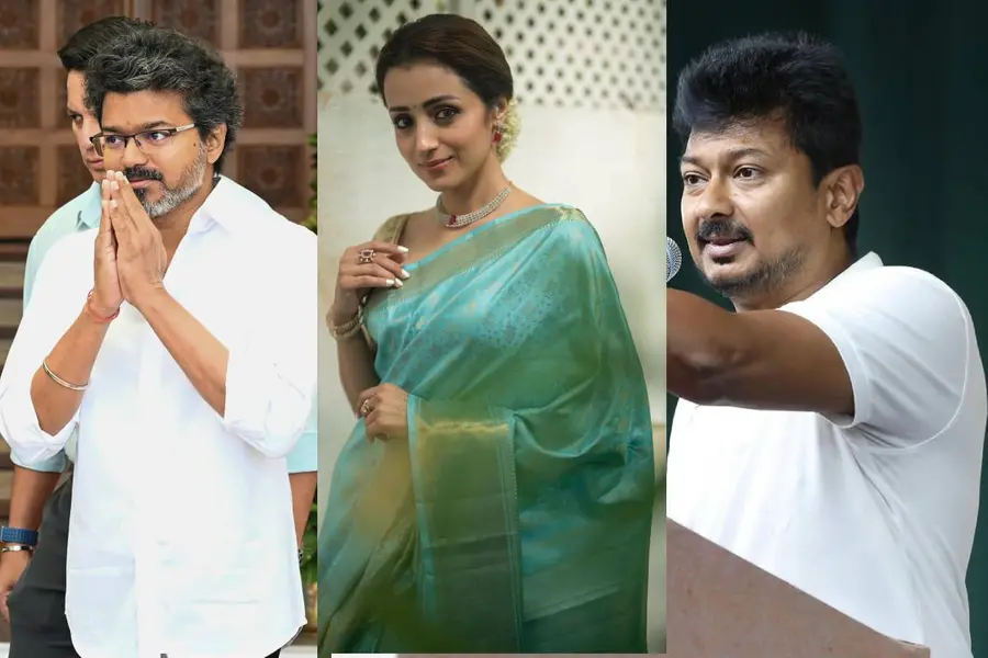 c joseph vijay trisha krishnan and udayanidhi stalin