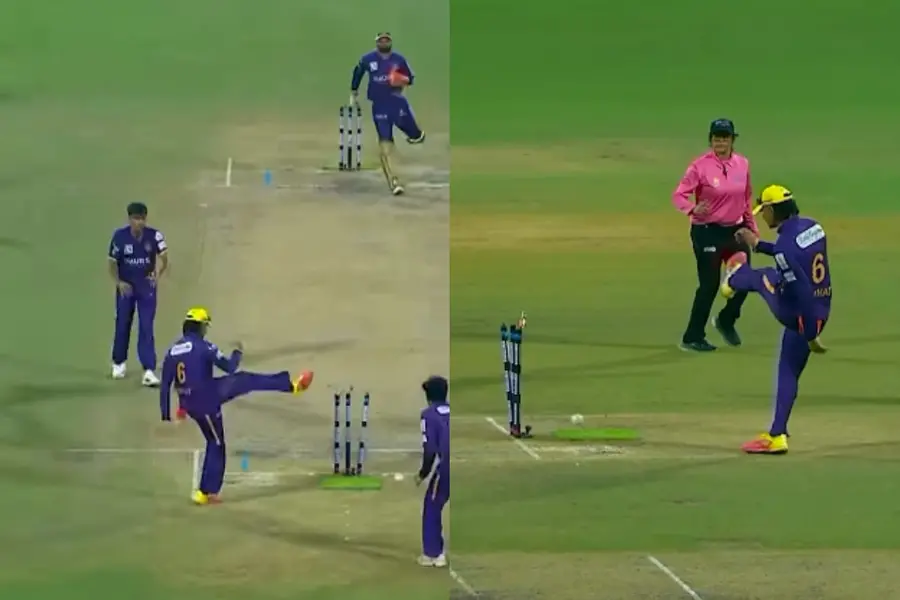 DPL Cricket Runout