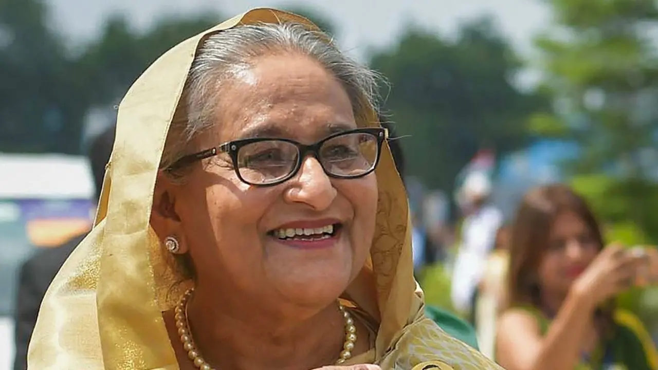 ഷെയ്ഖ് ഹസീന | Photo: PTI