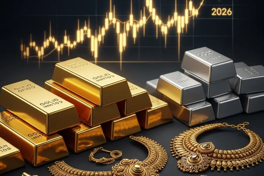 Gold and silver prices in India today (August 6): Gold rises ₹1/g, silver gains ₹100/kg