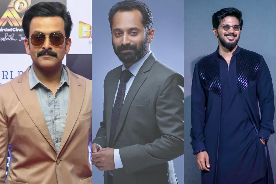 Dulquer Salmaan Fahadh Faasil Prithviraj Sukumaran