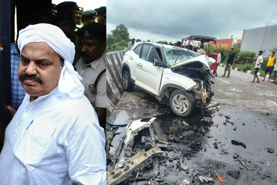 അതീഖ് അഹമ്മദിന്റെ മകൻ വാഹനാപകടത്തിൽ മരിച്ചു; സഹോദരനെ ജയിലിൽ സന്ദർശിക്കാൻ പോകുന്നതിനിടെ