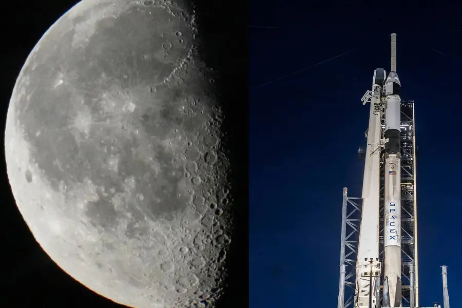 Rocket Moon Crash
