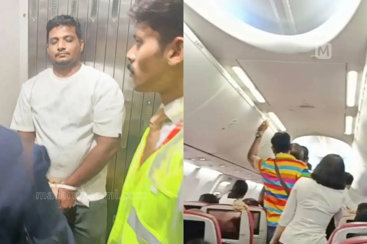 Jamsheer; Visuals from inside the flight