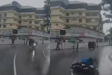 നിയന്ത്രണം നഷ്ടമായി മറിഞ്ഞ ബൈക്ക് ബസിനടിയിൽപ്പെട്ടു; യുവതിക്ക് ദാരുണാന്ത്യം,സഹോദരന് പരിക്ക് |Video