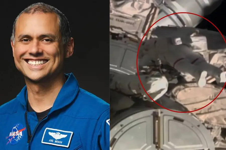 Anil Menon’s First Spacewalk