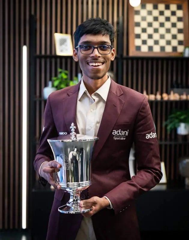 പ്രഗ്നാനന്ദ | Photo: x/ grand chess tour