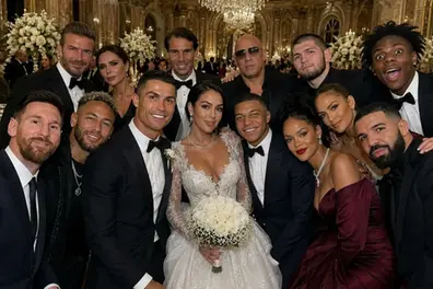 Ronaldo and Georgina's wedding goes viral, but there's a twist everyone missed