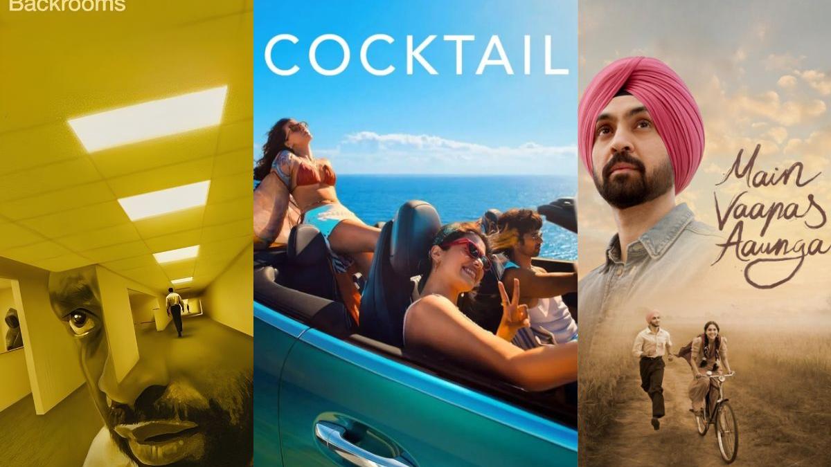 OTT releases this week: Cocktail 2, Backrooms, Main Vaapas Aaunga and more