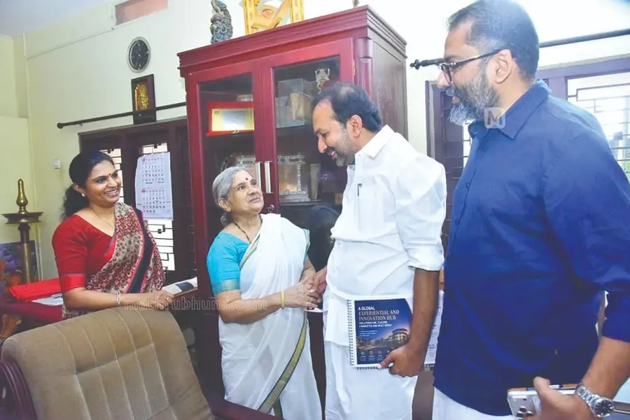 A major cultural park in memory of M.T. Vasudevan Nair is planned in Kozhikode