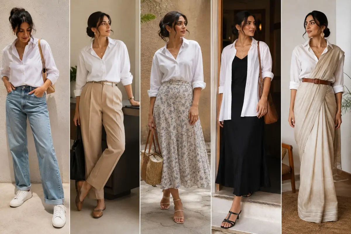 One white shirt can do far more than sit in your office wardrobe