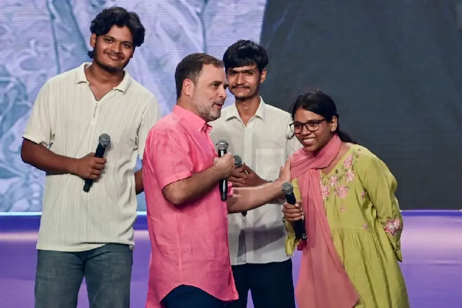 Rahul Gandhi addresses youth in Prayagraj regarding unemployment and exam paper leaks
