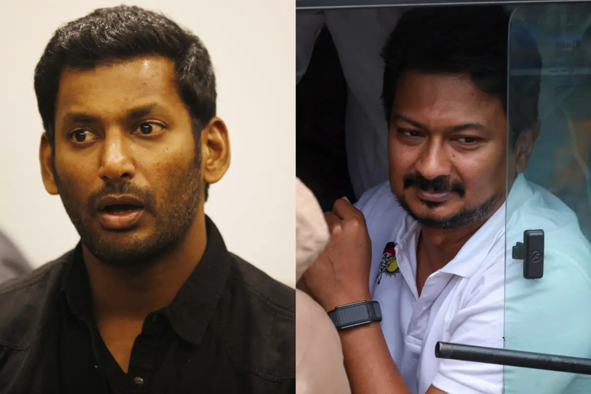 Vishal on Udhayanidhi Stalin's arrest | Photo: PTI