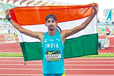 Basant Kumar Meghwal claims India's first high jump medal with silver at World U20 Championships