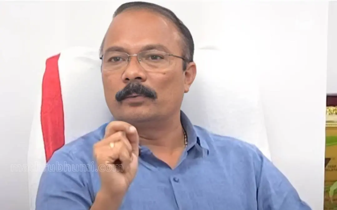 പി.എസ്. പ്രശാന്ത് | Photo: Screengrab/Mathrubhumi News