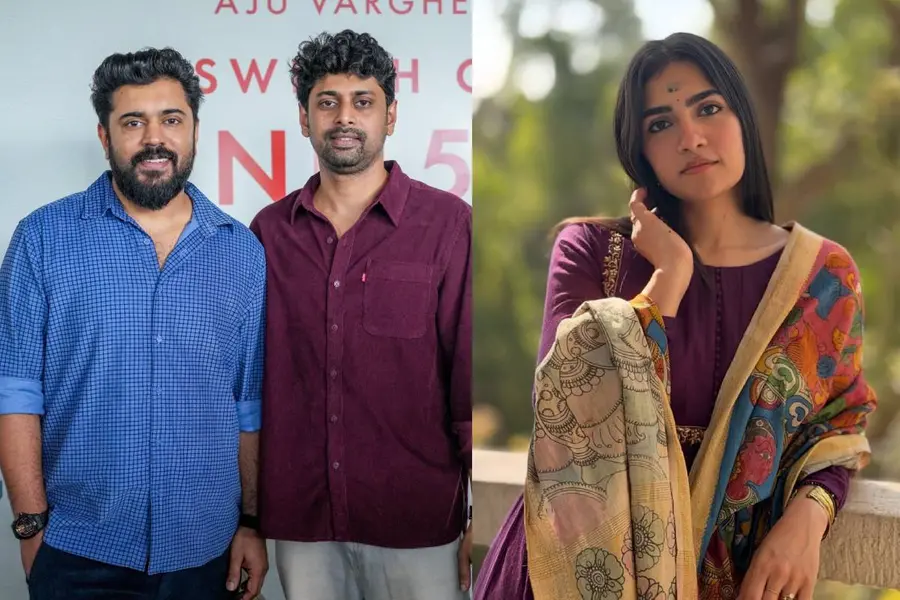 Nivin Pauly and Rukmini Vasanth