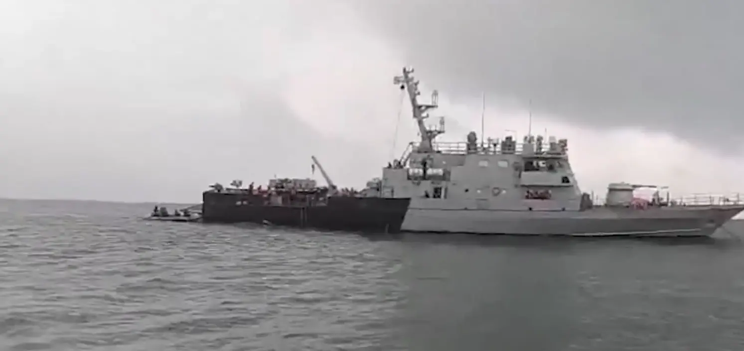 INS Kalpeni | Screengrab/X/IANS
