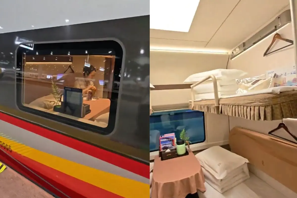 China's 350 km/h sleeper bullet train