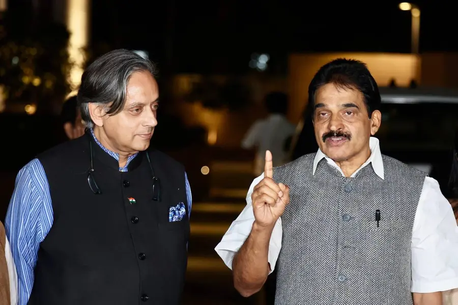 Shashi Tharoor KCVENUGOPAL