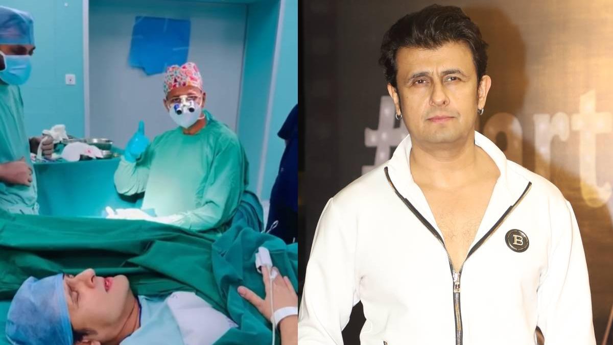 Photo: Mathrubhumi Sonu Nigam Chante Pendant Une Intervention Chirurgicale à la Main