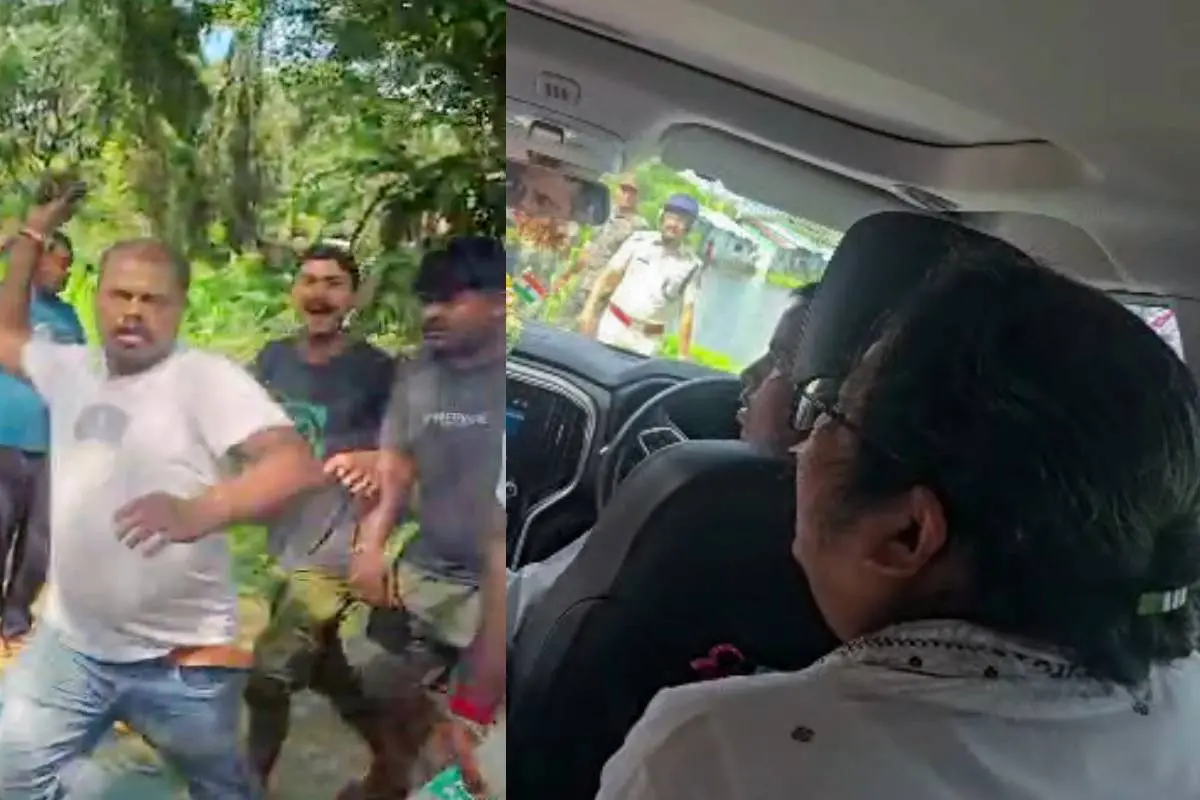 മമതാ ബാനര്ജിയുടെ കാറിനുനേരെയുണ്ടായ ആക്രമണം