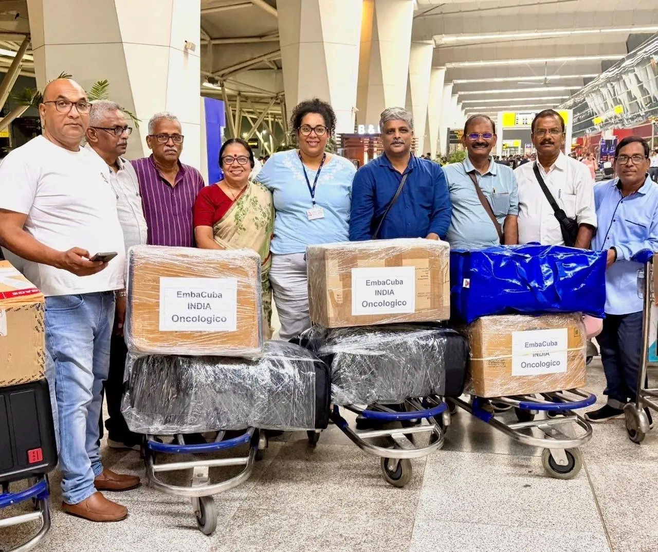 ക്യൂബയിലേക്ക് തിരിക്കുന്ന സിപിഎം പ്രതിനിധി സംഘം