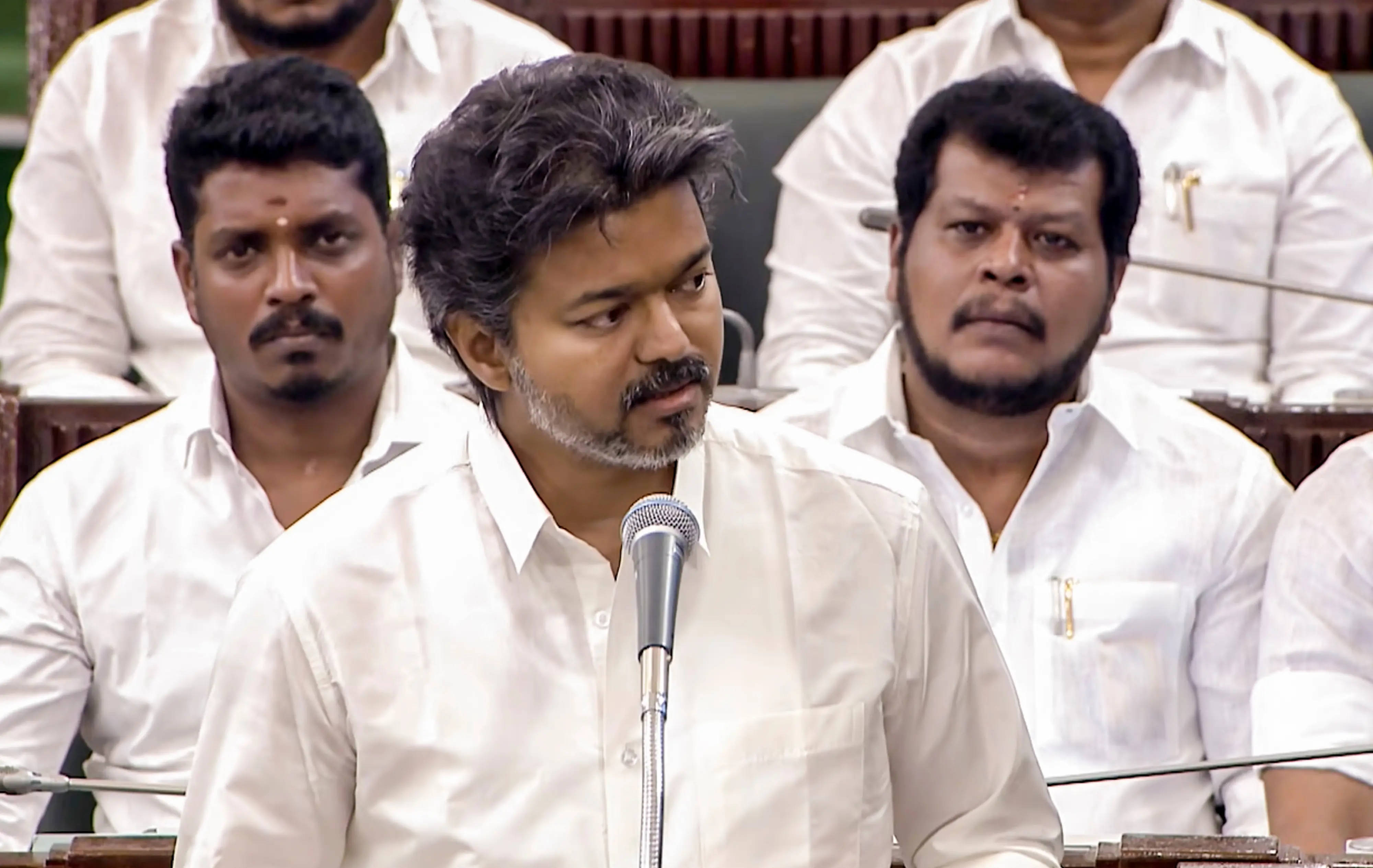 Tamil Nadu Chief Minister C Joseph Vijay | Photo: PTI