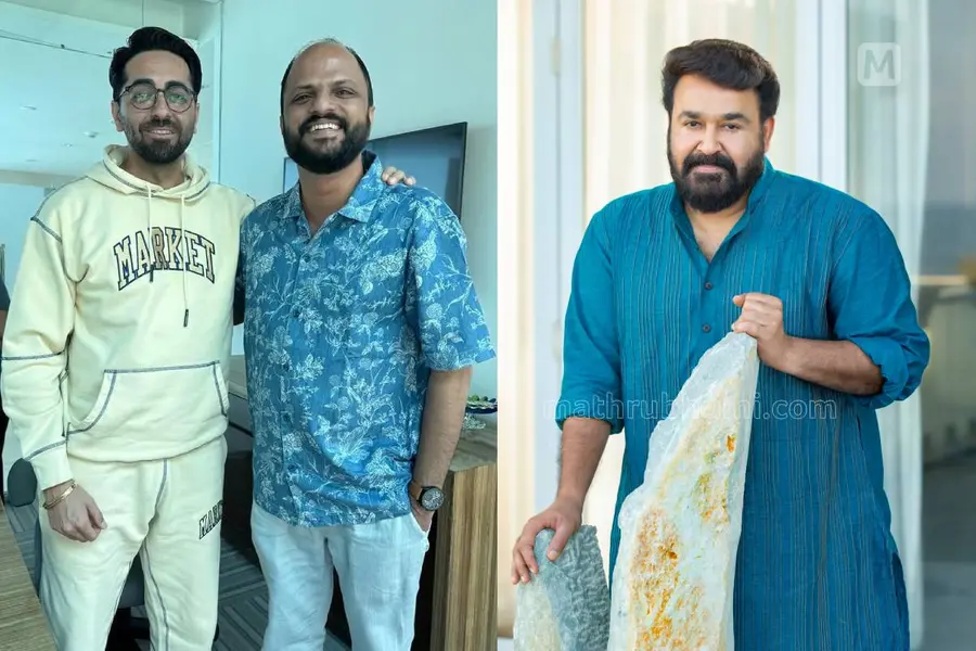 Ayushmann Khurrana and Jude Mohanlal