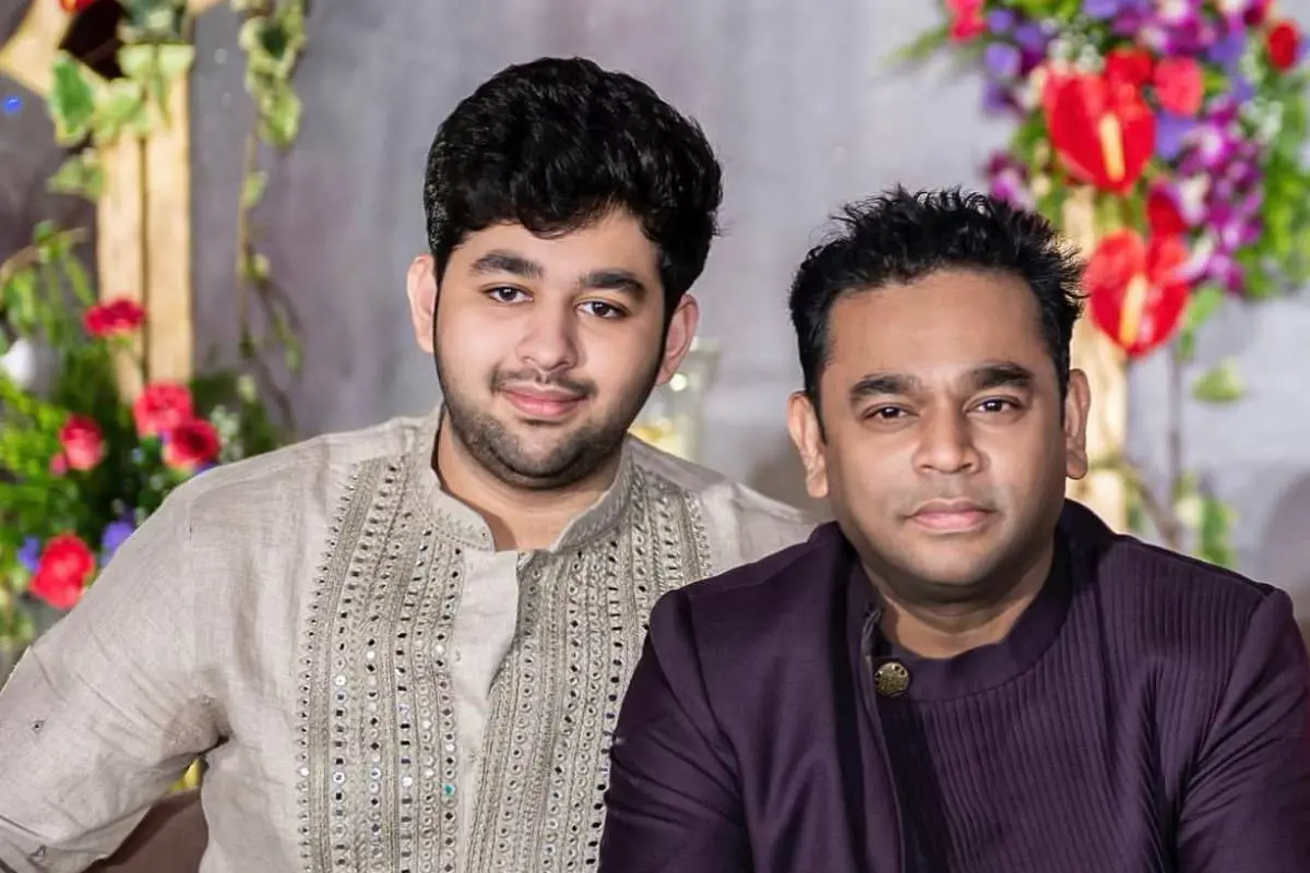 അമീനും എ.ആർ. റഹ്മാനും | ഫോട്ടോ: Instagram