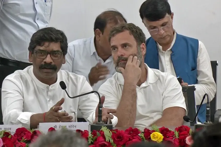 hemant soren rahul gandhi