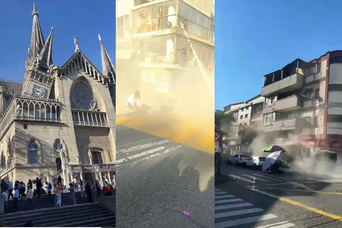 Visuals of earthquake emerged on X