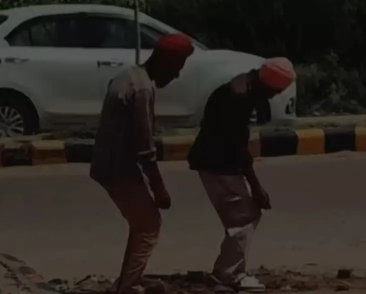 Screengrab of video shared by Harbajan Singh