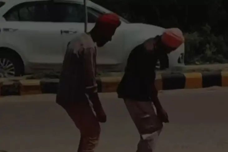 Screengrab of video shared by Harbajan Singh