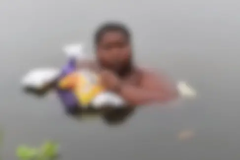 Bengal teen spends years in a pond