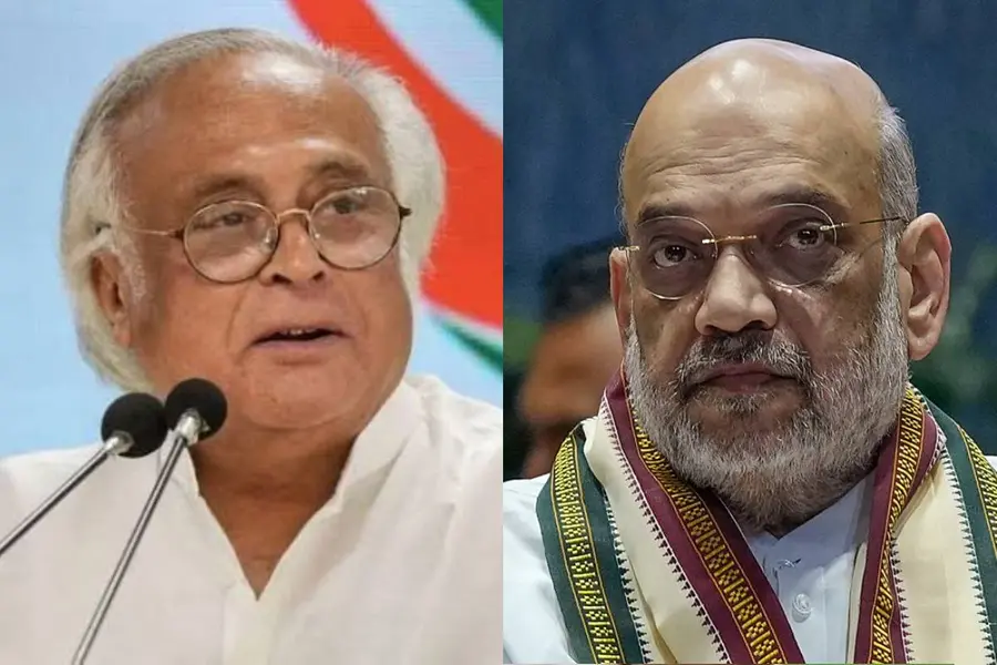 ‘ഭീരുവാണെന്ന് വീണ്ടും തെളിയിച്ചു, 17 ദിവസവും സഭയിലെത്തിയില്ല’ അമിത് ഷായെ പരിഹസിച്ച് ജയ്റാം രമേശ്