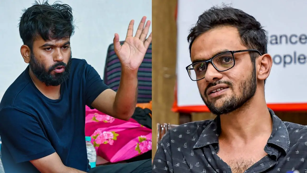 അഭിജിത് ദിപ്കേ, ഉമര് ഖാലിദ് (ഫോട്ടോ: PTI)