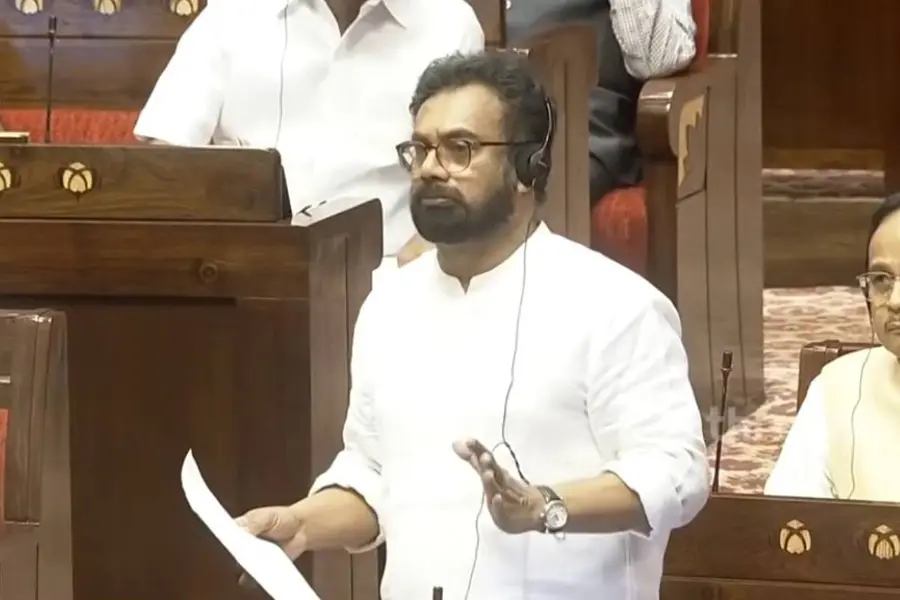 ബിജെപി എംപിയുടെ ലുങ്കീവാലാ പരാമർശം; രാജ്യസഭയിൽ ബഹളം, അവകാശ ലംഘനത്തിന് നോട്ടീസ് നൽകി ജോൺ ബ്രിട്ടാസ്