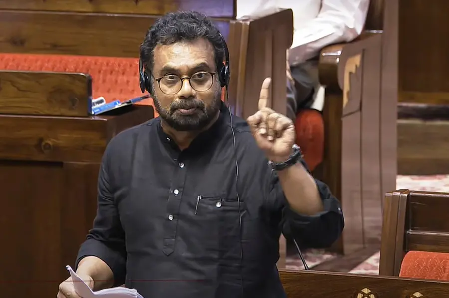 Rajya Sabha row: John Brittas raises ‘lungiwala’ remark; House adjourned amid uproar | VIDEO