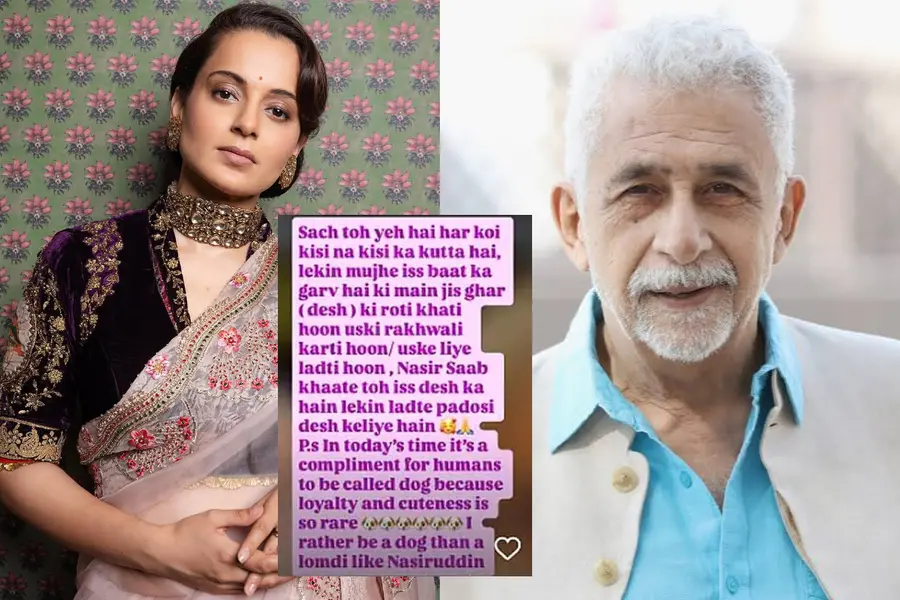 Kangana Ranaut takes a swipe at Naseeruddin Shah over Jharkhand protests: ‘I’d rather be a dog…’