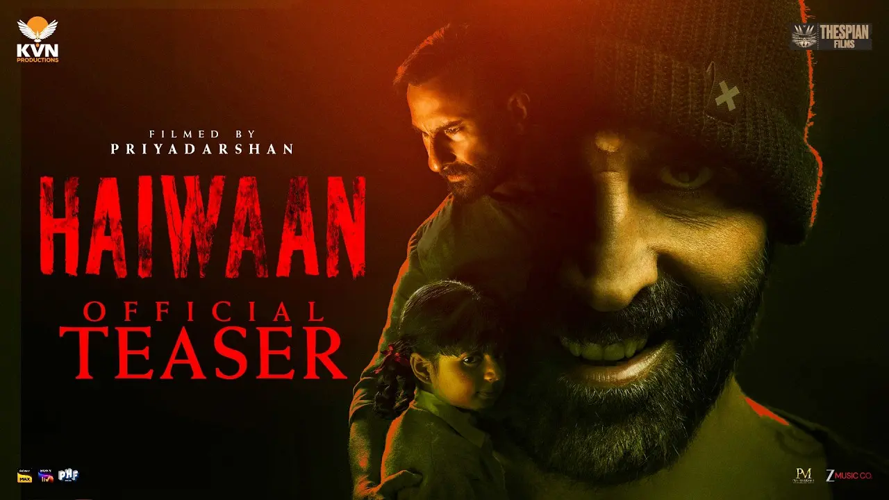 ഹൈവാൻ എന്ന ചിത്രത്തിന്റെ പോസ്റ്റർ | ഫോട്ടോ: അറേഞ്ച്ഡ്