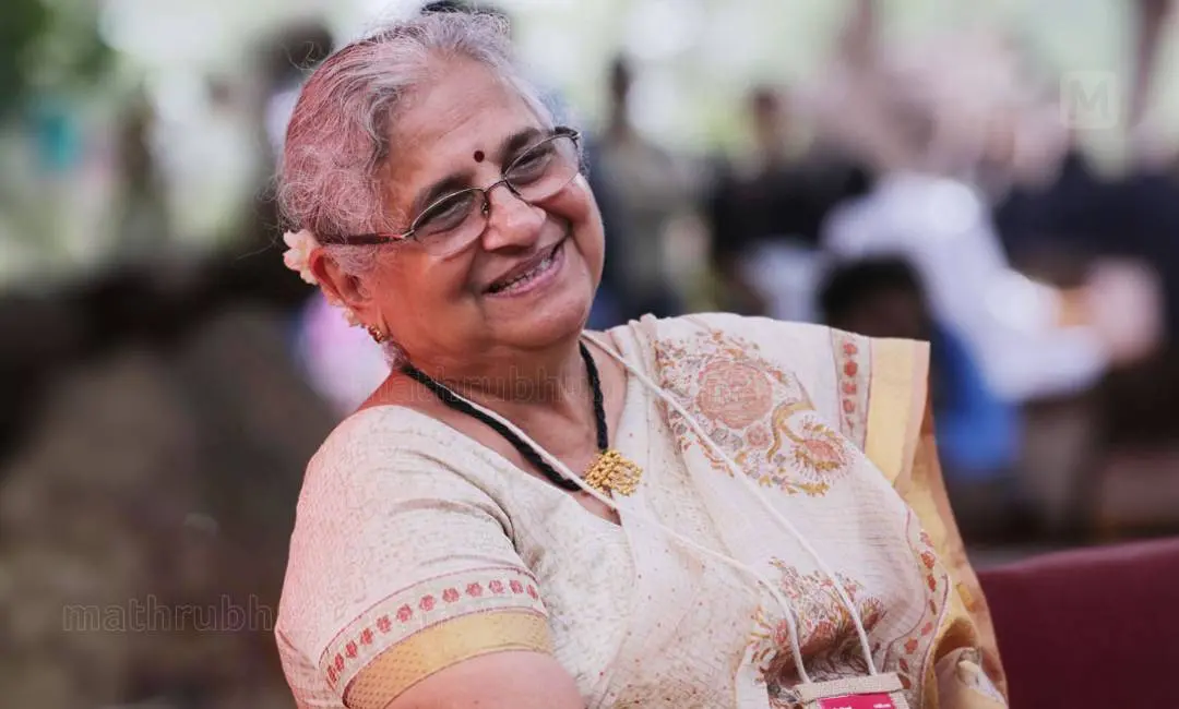 സുധ മൂര്ത്തി/ ഫോട്ടോ: ഇ.വി രാഗേഷ്