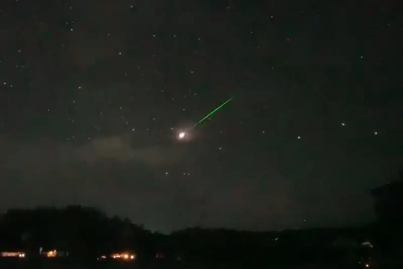 Perseid meteor shower