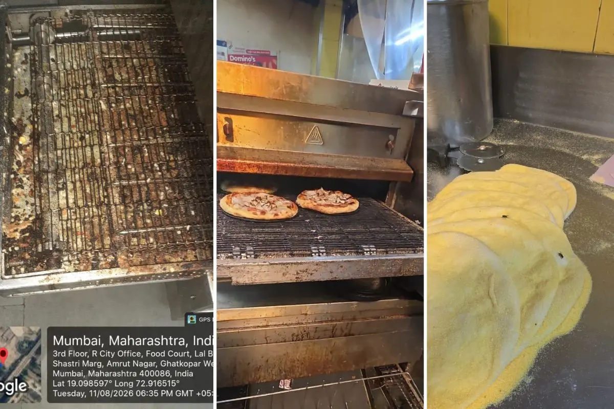 A view of the Domino's Pizza outlet in Maharashtra where the FDA found food safety and hygiene violations during an inspection